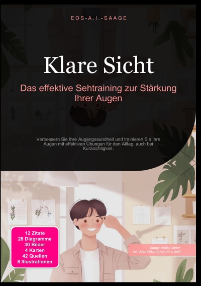 'Cover von Klare Sicht: Das effektive Sehtraining zur Stärkung Ihrer Augen'-Cover