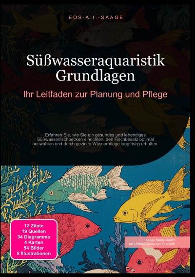'Cover von Süßwasseraquaristik Grundlagen: Ihr Leitfaden zur Planung und Pflege'-Cover