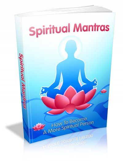 'Cover von Spirituelle Mantras. Wie man ein spirituellerer Mensch wird.'-Cover