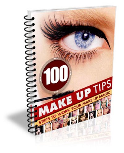 'Cover von 100 Make Up Tipps. Schritte zur Wirkung Ihrer Make-up-Magie.'-Cover