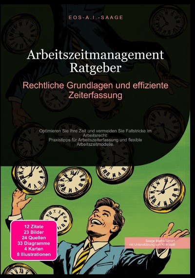 'Cover von Arbeitszeitmanagement Ratgeber: Rechtliche Grundlagen und effiziente Zeiterfassung'-Cover