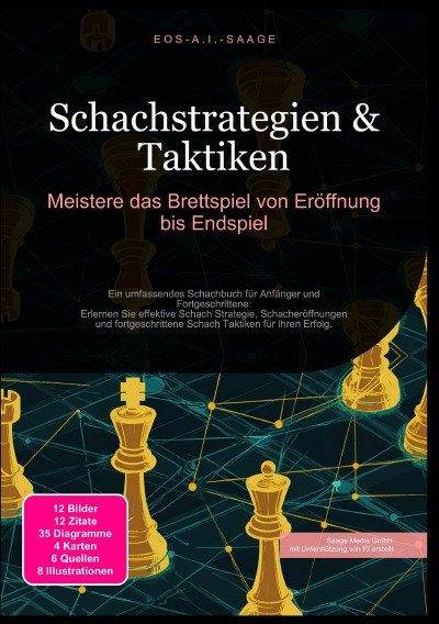 'Cover von Schachstrategien & Taktiken: Meistere das Brettspiel von Eröffnung bis Endspiel'-Cover