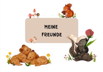 'Cover von Meine Freunde'-Cover
