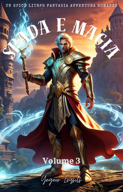 'Cover von Spada e Magia:Un Epico LitRPG Fantasia Avventura Romanzo (Volume 3)'-Cover