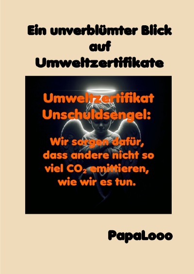 'Cover von Die Ungerechtigkeit von Umweltzertifikaten in einer Analogie erklärt'-Cover
