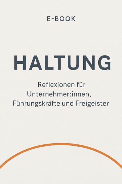 'Cover von H wie Haltung Über das, was dich führt – wenn du niemandem folgst.'-Cover