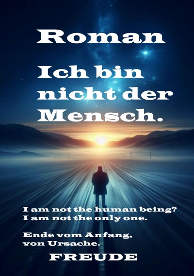 'Cover von Ich bin nicht der Mensch. Roman'-Cover