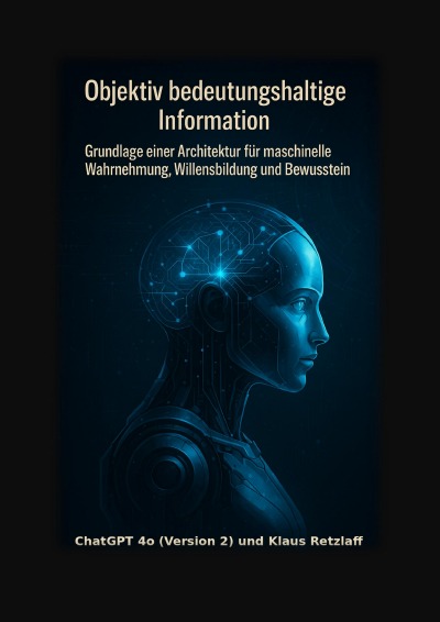 'Cover von Objektiv bedeutungshaltige Information: Grundlage einer Architektur für maschinelle Wahrnehmung, Willensbildung und Bewusstsein'-Cover