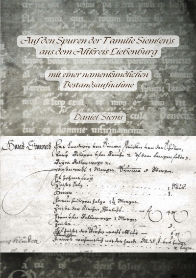 'Cover von Auf den Spuren der Familie Siem(en)s aus dem Altkreis Liebenburg'-Cover