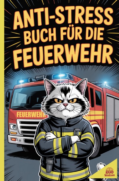 'Cover von Anti-Stress Buch für die Feuerwehr'-Cover