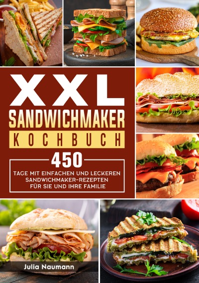 'Cover von XXL Sandwichmaker Kochbuch'-Cover