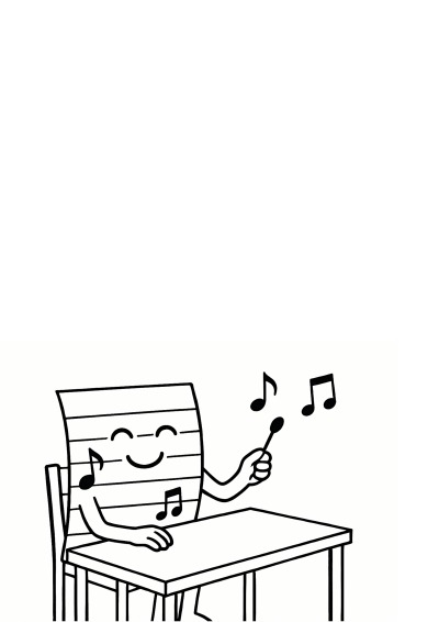 'Cover von Notenheft: DIN A4 Notenlinienheft | 60 Seiten mit 12 Notenzeilen / Systeme pro Blatt | Papier 90g/m² | Musikheft mit Notenlinien'-Cover
