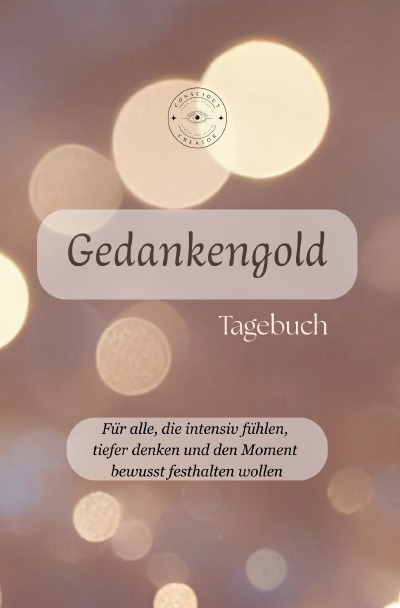 'Cover von Gedankengold – Tagebuch'-Cover