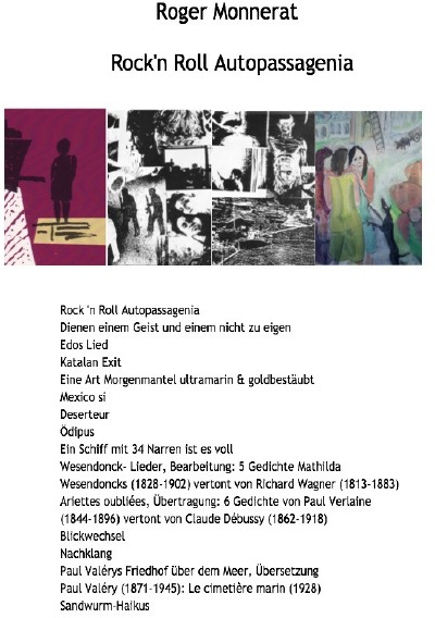 'Cover von Lieder für imaginären Chor'-Cover