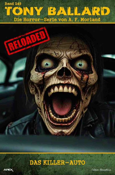 'Cover von Tony Ballard – Reloaded, Band 249: Das Killer-Auto'-Cover