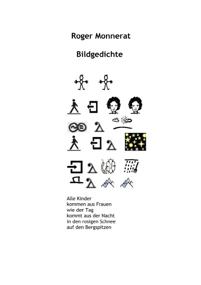 'Cover von Bildgedichte'-Cover