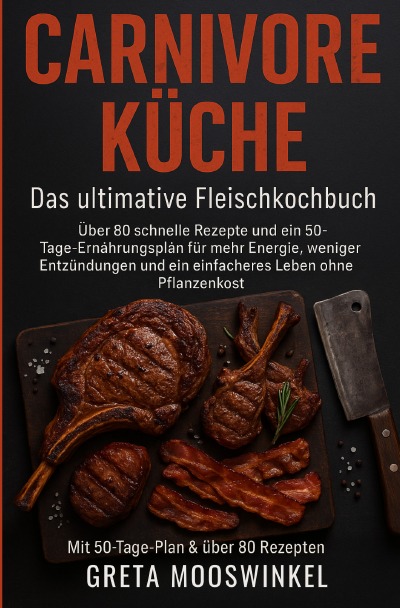 'Cover von Carnivore Küche: das Ultimative Fleischkochbuch'-Cover
