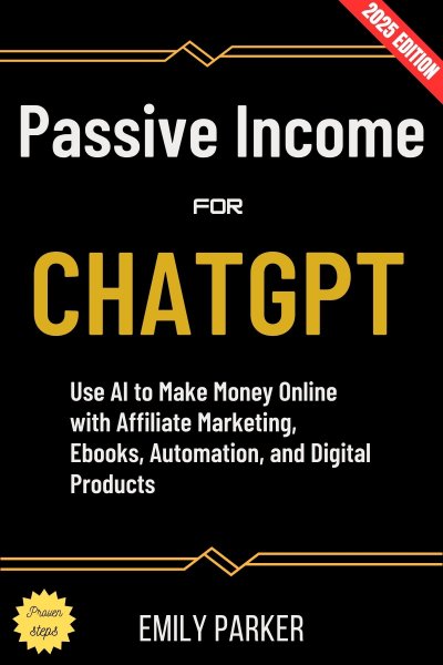 'Cover von ChatGPT for Passive Income:'-Cover