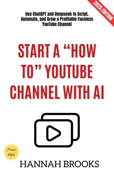'Cover von Start a “How To” YouTube Channel with AI:'-Cover