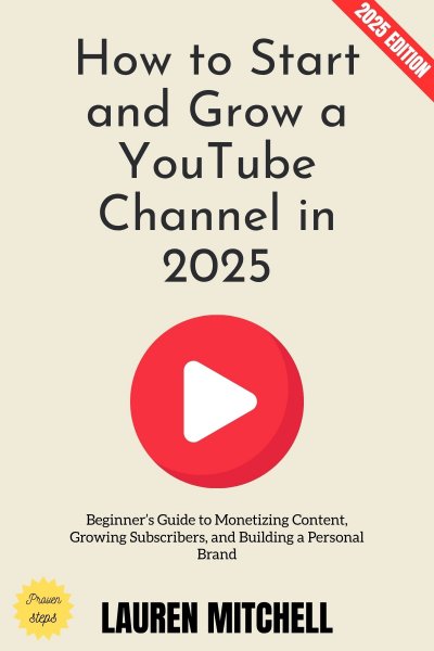 'Cover von How to Start and Grow a YouTube Channel in 2025:'-Cover