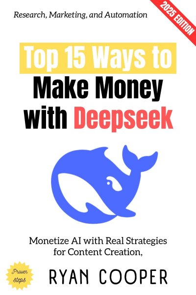 'Cover von Top 15 Ways to Make Money with Deepseek:'-Cover