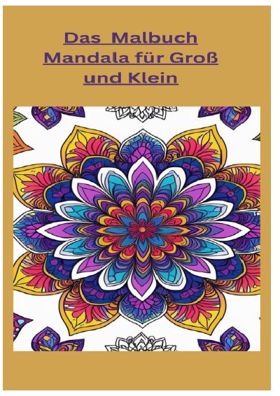 'Cover von Das Mandala Malbuch'-Cover