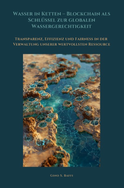 'Cover von Wasser in Ketten – Blockchain als Schlüssel zur globalen Wassergerechtigkeit'-Cover