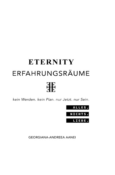 'Cover von Eternity Erfahrungsräume'-Cover