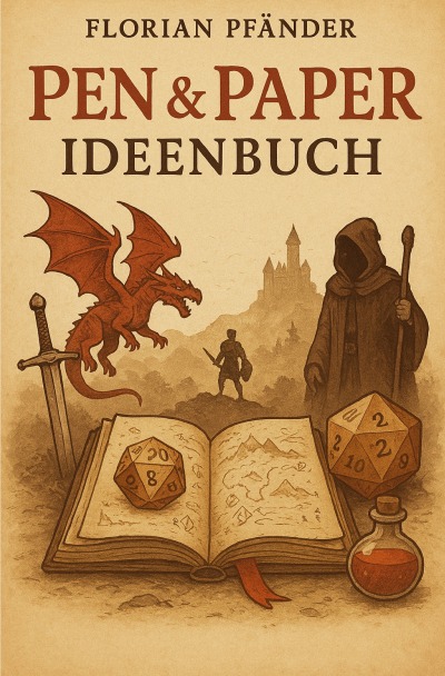 'Cover von Das große Pen&Paper Ideenbuch'-Cover