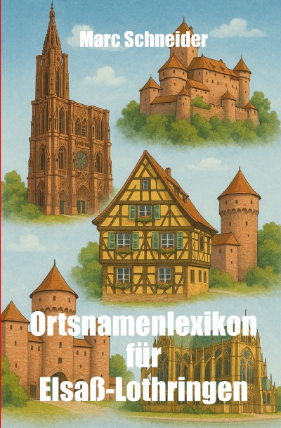 'Cover von Ortsnamenlexikon für Elsaß-Lothringen'-Cover