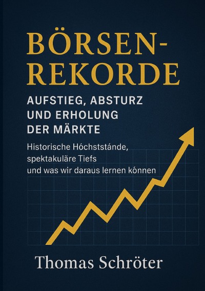 'Cover von Börsenrekorde – Aufstieg, Absturz und Erholung der Märkte'-Cover