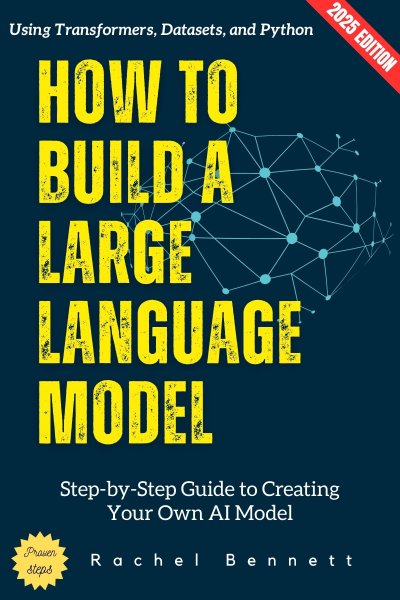 'Cover von How to Build a Large Language Model:'-Cover