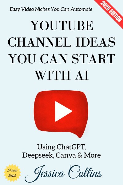 'Cover von YouTube Channel Ideas You Can Start with AI:'-Cover