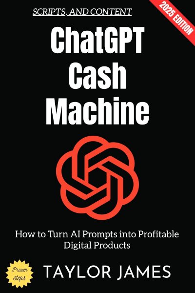 'Cover von ChatGPT Cash Machine:'-Cover