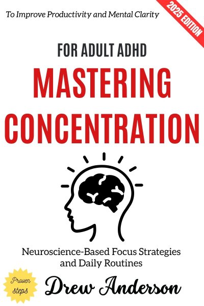 'Cover von Mastering Concentration for Adult ADHD:'-Cover