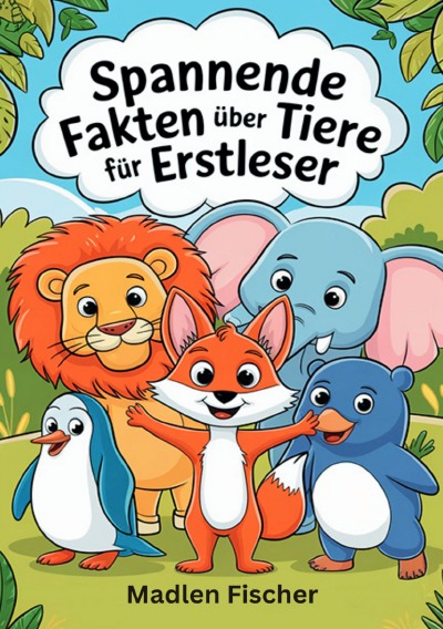 'Cover von Spannende Fakten über Tiere für Erstleser'-Cover