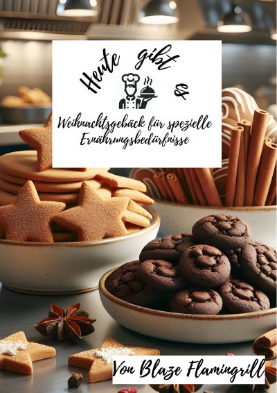 'Cover von Heute gibt es – Weihnachtsgebäck für spezielle Ernährungsbedürfnisse'-Cover