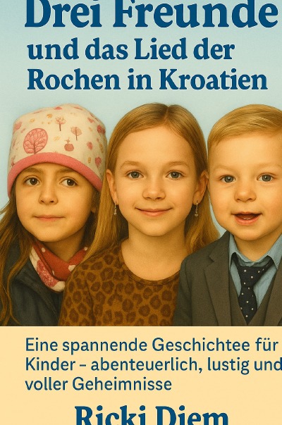 'Cover von Drei Freunde und das Lied der Rochen in Kroatien'-Cover