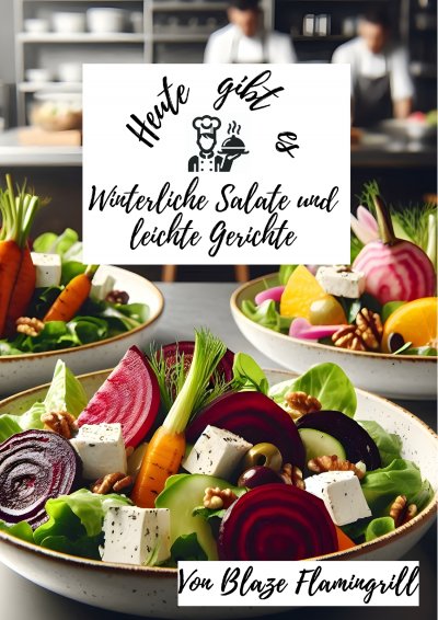 'Cover von Heute gibt es – Winterliche Salate und leichte Gerichte'-Cover