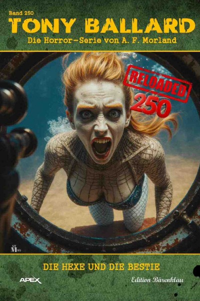 'Cover von Tony Ballard – Reloaded, Band 250: Die Hexe und die Bestie'-Cover
