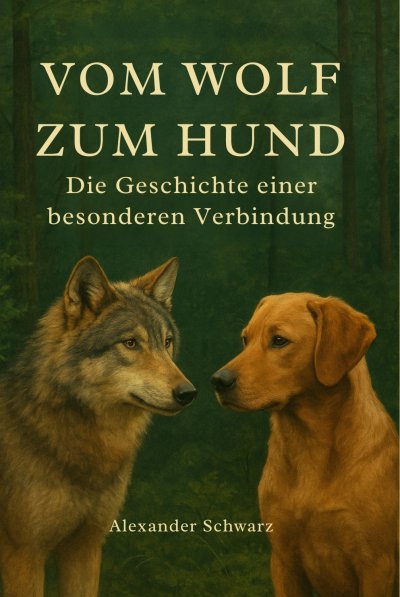 'Cover von Vom Wolf zum Hund'-Cover
