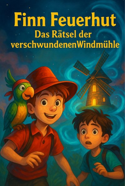 'Cover von Finn Feuerhut – Das Rätsel der verschwundenen Windmühle'-Cover