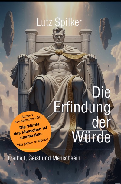 'Cover von Die Erfindung der Würde'-Cover