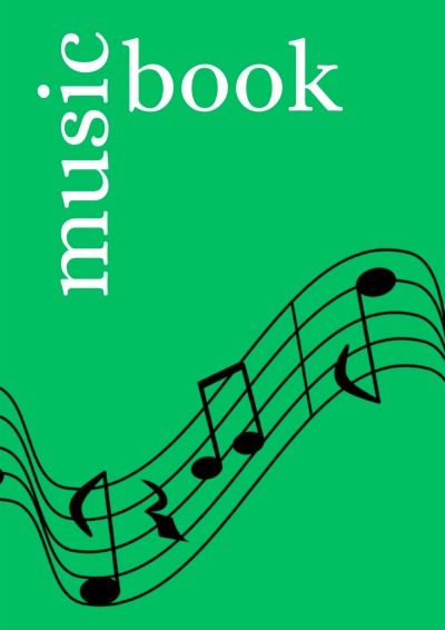 'Cover von Music Book: DIN A4 Staff Book | 200 Pages with 12 Staves / Systems per Sheet | Paper 90g/m²'-Cover