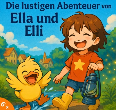 'Cover von Die lustigen Abenteuer von Ella & Elli'-Cover