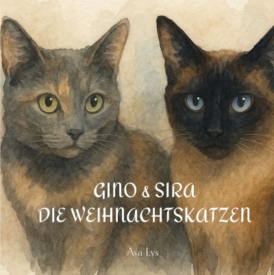 'Cover von Gino & Sira – die Weihnachtskatzen'-Cover