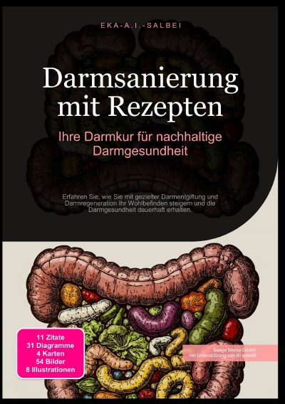 'Cover von Darmsanierung mit Rezepten: Ihre Darmkur für nachhaltige Darmgesundheit'-Cover