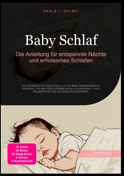 'Cover von Baby Schlaf: Die Anleitung für entspannte Nächte und erholsames Schlafen'-Cover