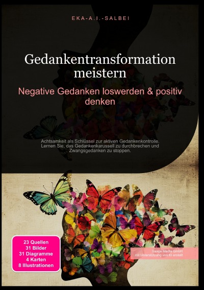 'Cover von Gedankentransformation meistern: Negative Gedanken loswerden & positiv denken'-Cover