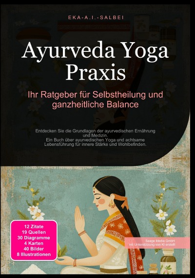'Cover von Ayurveda Yoga Praxis: Ihr Ratgeber für Selbstheilung und ganzheitliche Balance'-Cover